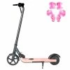 GOGOBEST V1 Electric Folding Children Scooter 150W Motor 21.6V 2AH Battery Max Speed 4~6Km/h For Kid's Outdoor Sports With Free Knees And Elbows Protectors - Pink -rockbros-shop GOGOBEST V1 Electric Folding Children Scooter Pink 507081 0
