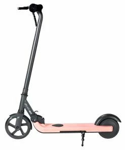 GOGOBEST V1 Electric Folding Children Scooter 150W Motor 21.6V 2AH Battery Max Speed 4~6Km/h For Kid's Outdoor Sports With Free Knees And Elbows Protectors - Pink -rockbros-shop GOGOBEST V1 Electric Folding Children Scooter Pink 507081 3