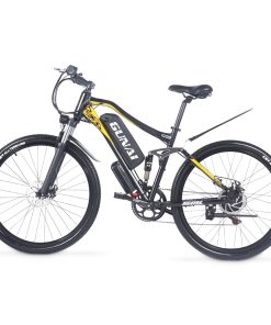 GUNAI M60 500W 48V 15Ah 27*1.95'' Electric Bicycle 35km/h Max Speed 35-45km Mileage Range 120kg Max Load - Black -rockbros-shop GUNAI M60 500W 48V 15Ah 27 1 95 Electric Bicycle Black 498579 3