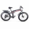 GUNAI MX01 1000W 48V 12.8Ah 26'' Electric Bicycle 40km/h Max Speed 40-50km Mileage Range 150kg Max Load - Red 2 GUNAI MX01 1000W 48V 12.8Ah 26'' Electric Bicycle 40km/h Max Speed 40-50km Mileage Range 150kg Max Load - Red -rockbros-shop GUNAI MX01 1000W 48V 12 8Ah 26 Electric Bicycle Red 498574 0