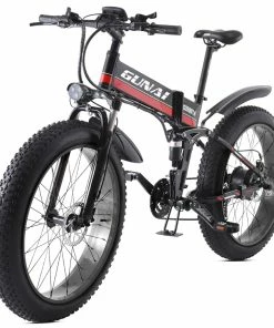 GUNAI MX01 1000W 48V 12.8Ah 26'' Electric Bicycle 40km/h Max Speed 40-50km Mileage Range 150kg Max Load - Red -rockbros-shop GUNAI MX01 1000W 48V 12 8Ah 26 Electric Bicycle Red 498574 4