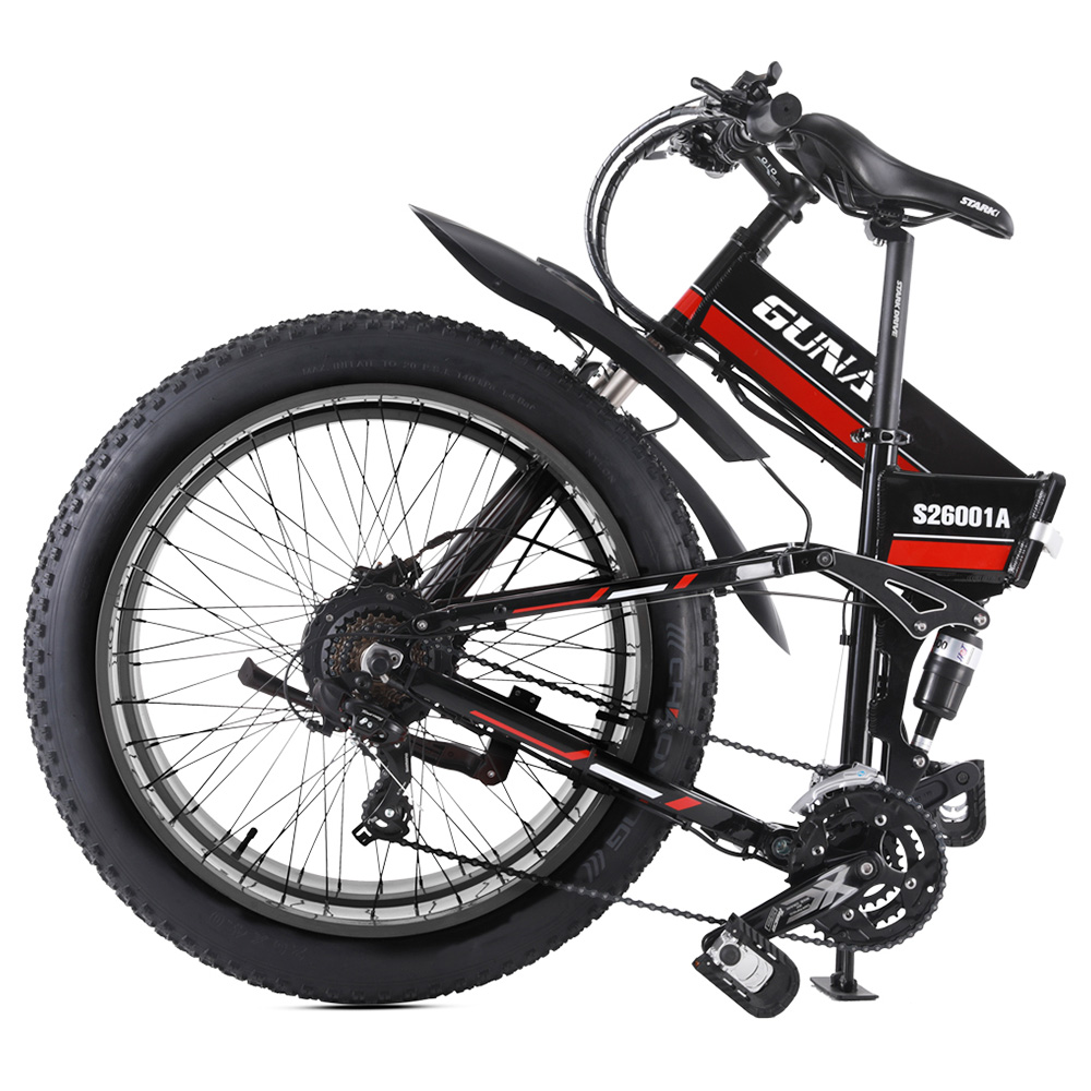 GUNAI MX01 1000W 48V 12.8Ah 26'' Electric Bicycle 40km/h Max Speed 40-50km Mileage Range 150kg Max Load - Red GUNAI MX01 1000W 48V 12.8Ah 26'' Electric Bicycle 40km/h Max Speed 40-50km Mileage Range 150kg Max Load - Red -rockbros-shop GUNAI MX01 1000W 48V 12 8Ah 26 Electric Bicycle Red 498574 5