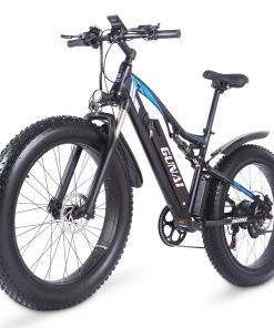 GUNAI MX03 Electric Bicycle 1000W 48V 17Ah Battery 26*4.0 Inch Fat Tires Mountain Bike 40Km/h Max Speed 40-50KM Mileage Range 150KG Max Load Double Dics Brake - Black 4 GUNAI MX03 Electric Bicycle 1000W 48V 17Ah Battery 26*4.0 Inch Fat Tires Mountain Bike 40Km/h Max Speed 40-50KM Mileage Range 150KG Max Load Double Dics Brake - Black -rockbros-shop GUNAI MX03 1000W 48V 17Ah 26 Electric Bicycle Black 498578 2