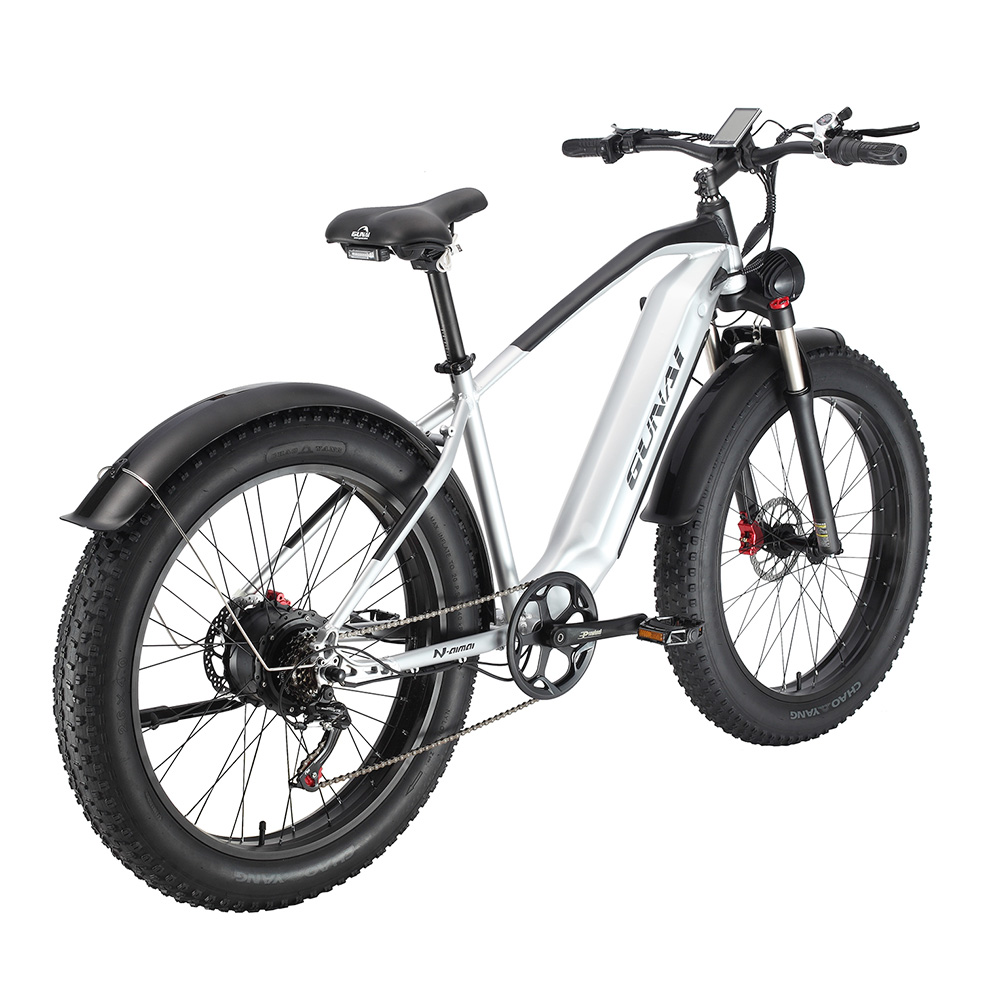 GUNAI MX05 26*4.0 Inch Fat Tire Electric Moped Bike 1000W Motor 48V 19Ah Battery 45Km/h Max Speed Shimano Gear 150KG Load Mountain Bicycle GUNAI MX05 26*4.0 Inch Fat Tire Electric Moped Bike 1000W Motor 48V 19Ah Battery 45Km/h Max Speed Shimano Gear 150KG Load Mountain Bicycle -rockbros-shop GUNAI MX05 26 4 0 inch Fat Tire Electric Moped Bike 518465 3