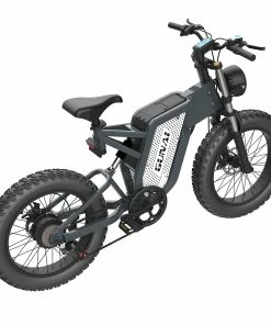 GUNAI MX25 Electric Bicycle 20*4.0 Inch Fat Tires 2000W Brushless Motor 50Km/h Max Speed 48V 25Ah Battery Shimano 7-Speed Double Oil Brakes 75KM Mileage Range 200KG Payload E-Bike - Black 10 GUNAI MX25 Electric Bicycle 20*4.0 Inch Fat Tires 2000W Brushless Motor 50Km/h Max Speed 48V 25Ah Battery Shimano 7-Speed Double Oil Brakes 75KM Mileage Range 200KG Payload E-Bike - Black -rockbros-shop GUNAI MX25 48V 25Ah 2000W 20 Electric Bicycle 519599 2