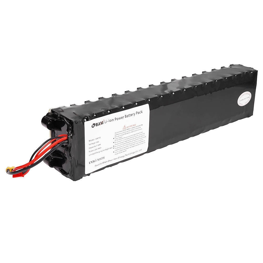 HANIWINNER HA113 Electric Scooter Rechargeable Lithium Battery 36V 7.8Ah 280.8W - Black HANIWINNER HA113 Electric Scooter Rechargeable Lithium Battery 36V 7.8Ah 280.8W - Black -rockbros-shop HANIWINNER 472296 3