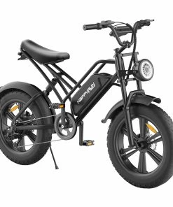 HAPPYRUN HR-G50 Electric Bike 20*4.0 Inch Fat Tires 48V 18Ah Battery 750W Motor 45Km/h Max Speed Retro Ebike Max Load 150kg Shimano 7-Speed Gear -rockbros-shop HAPPYRUN HR G50 Electric Bike 518359 2
