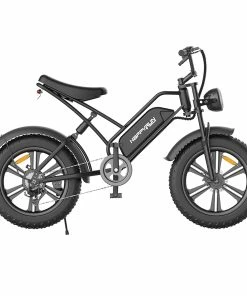 HAPPYRUN HR-G50 Electric Bike 20*4.0 Inch Fat Tires 48V 18Ah Battery 750W Motor 45Km/h Max Speed Retro Ebike Max Load 150kg Shimano 7-Speed Gear -rockbros-shop HAPPYRUN HR G50 Electric Bike 518904 0