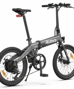 HIMO Z20 Max Electric Bicycle 250W Motor 20 Inches 36V 10Ah Battery 80KM Range Up To 25Km/h With E-assist Mode All-weather Tires - Gray -rockbros-shop HIMO Z20 Max Electric Bicycle 250W Motor Up to 25Km h 20 Inches Gray 494887 2