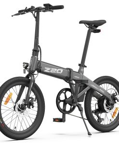 HIMO Z20 Max Electric Bicycle 250W Motor 20 Inches 36V 10Ah Battery 80KM Range Up To 25Km/h With E-assist Mode All-weather Tires - Gray