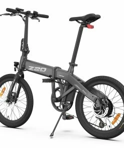 HIMO Z20 Max Electric Bicycle 250W Motor 20 Inches 36V 10Ah Battery 80KM Range Up To 25Km/h With E-assist Mode All-weather Tires - Gray -rockbros-shop HIMO Z20 Max Electric Bicycle 250W Motor Up to 25Km h 20 Inches Gray 494887 4