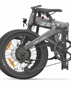 HIMO Z20 Max Electric Bicycle 250W Motor 20 Inches 36V 10Ah Battery 80KM Range Up To 25Km/h With E-assist Mode All-weather Tires - Gray -rockbros-shop HIMO Z20 Max Electric Bicycle 250W Motor Up to 25Km h 20 Inches Gray 494887 5