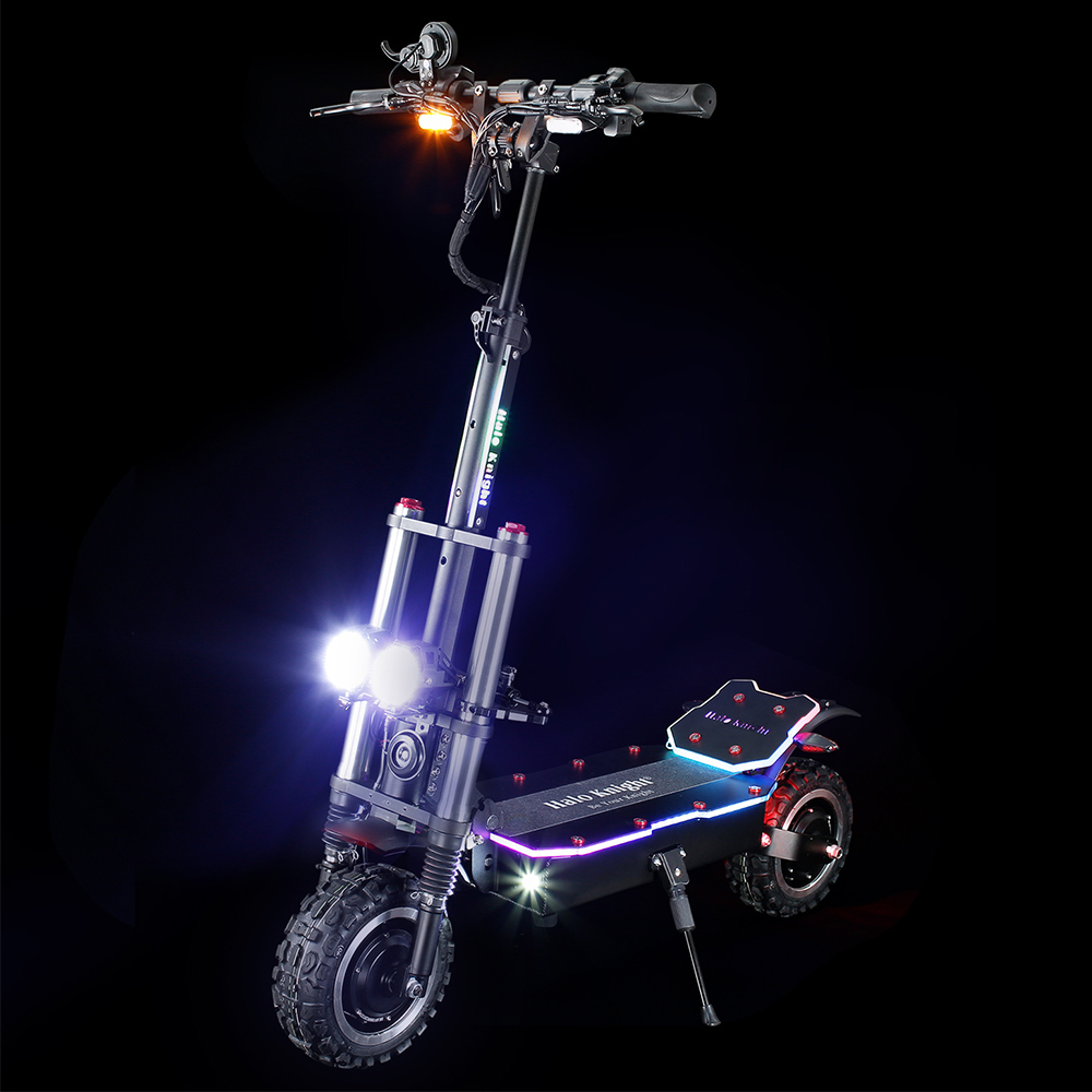Halo Knight T107 Pro Electric Scooter 11 Inch Off-road Tire 3000W*2 Dual Motor 95km/h Max Speed 60V 38.4Ah Battery 80km Max Rnage Halo Knight T107 Pro Electric Scooter 11 Inch Off-road Tire 3000W*2 Dual Motor 95km/h Max Speed 60V 38.4Ah Battery 80km Max Rnage -rockbros-shop Halo Knight T107 Pro Electric Scooter 11 Off road Tire 517422 1