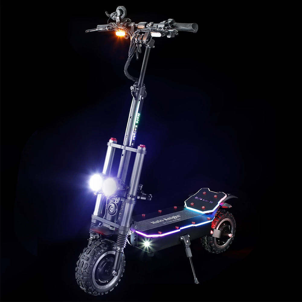 Halo Knight T107 Pro Electric Scooter 11 Inch Off-road Tire 3000W*2 Dual Motor 95km/h Max Speed 60V 38.4Ah Battery 80km Max Rnage 4 Halo Knight T107 Pro Electric Scooter 11 Inch Off-road Tire 3000W*2 Dual Motor 95km/h Max Speed 60V 38.4Ah Battery 80km Max Rnage - Image 2