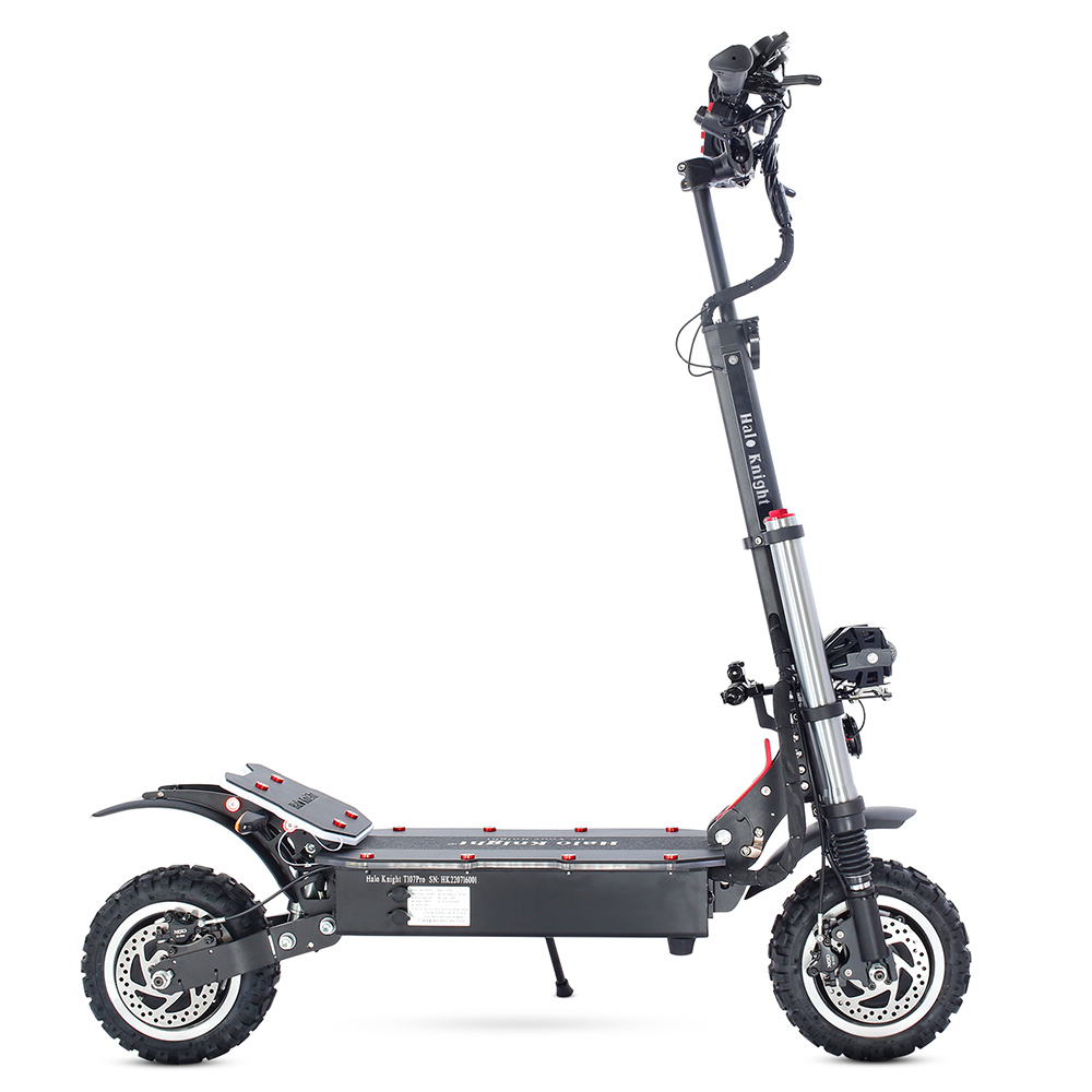 Halo Knight T107 Pro Electric Scooter 11 Inch Off-road Tire 3000W*2 Dual Motor 95km/h Max Speed 60V 38.4Ah Battery 80km Max Rnage Halo Knight T107 Pro Electric Scooter 11 Inch Off-road Tire 3000W*2 Dual Motor 95km/h Max Speed 60V 38.4Ah Battery 80km Max Rnage -rockbros-shop Halo Knight T107 Pro Electric Scooter 11 Off road Tire 517422 2