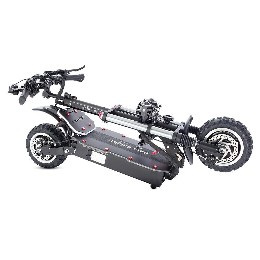 Halo Knight T107 Pro Electric Scooter 11 Inch Off-road Tire 3000W*2 Dual Motor 95km/h Max Speed 60V 38.4Ah Battery 80km Max Rnage Halo Knight T107 Pro Electric Scooter 11 Inch Off-road Tire 3000W*2 Dual Motor 95km/h Max Speed 60V 38.4Ah Battery 80km Max Rnage -rockbros-shop Halo Knight T107 Pro Electric Scooter 11 Off road Tire 517422 5