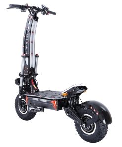 Halo Knight T107Max Off-road Electric Scooter 14 Inch Pneumatic Tires 2*4000W Dual Motors 120Km/h Max Speed 72V 50Ah Battery 125KM Max Range 200KG Max Load XOD Hydraulic Brake & Electric Brake Black -rockbros-shop Halo Knight T107Max Off road Electric Scooter 519318 2