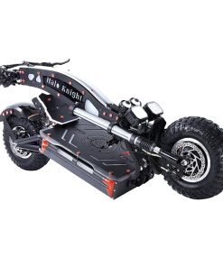 Halo Knight T107Max Off-road Electric Scooter 14 Inch Pneumatic Tires 2*4000W Dual Motors 120Km/h Max Speed 72V 50Ah Battery 125KM Max Range 200KG Max Load XOD Hydraulic Brake & Electric Brake Black -rockbros-shop Halo Knight T107Max Off road Electric Scooter 519318 5