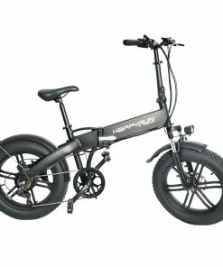 Happyrun HR-2006 Electric Folding Bike 350W Motor 36V 10Ah Battery 20*4.0 Inch Snow Tires 50km Range 25km/h Max Speed Black 10 Happyrun HR-2006 Electric Folding Bike 350W Motor 36V 10Ah Battery 20*4.0 Inch Snow Tires 50km Range 25km/h Max Speed Black -rockbros-shop Happyrun HR 2006 Electric Folding Bike 350W Motor 506523 2