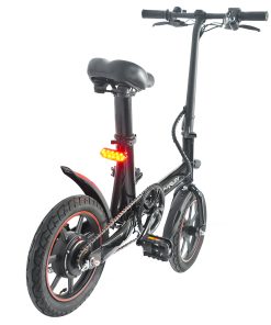 Happyrun HR-X40 Lightweight Electric Bike 350W Motor 36V 6Ah Battery 14'' Road Tires 25km Range 25km/h Max Speed Black -rockbros-shop Happyrun HR X40 Lightweight Electric Folding Bike 350W Motor 506524 2