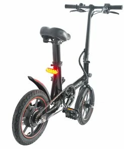 Happyrun HR-X40 Lightweight Electric Bike 350W Motor 36V 6Ah Battery 14'' Road Tires 25km Range 25km/h Max Speed Black -rockbros-shop Happyrun HR X40 Lightweight Electric Folding Bike 350W Motor 506524 2
