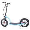 HiBoy VE001 Electric Scooter 16 Inch Tires 350W Motor 36V 10Ah Battery 30km/h Max Speed 60km Range 100kg Max Load - Blue -rockbros-shop HiBoy VE001 Electric Scooter 350W Motor 500044 0