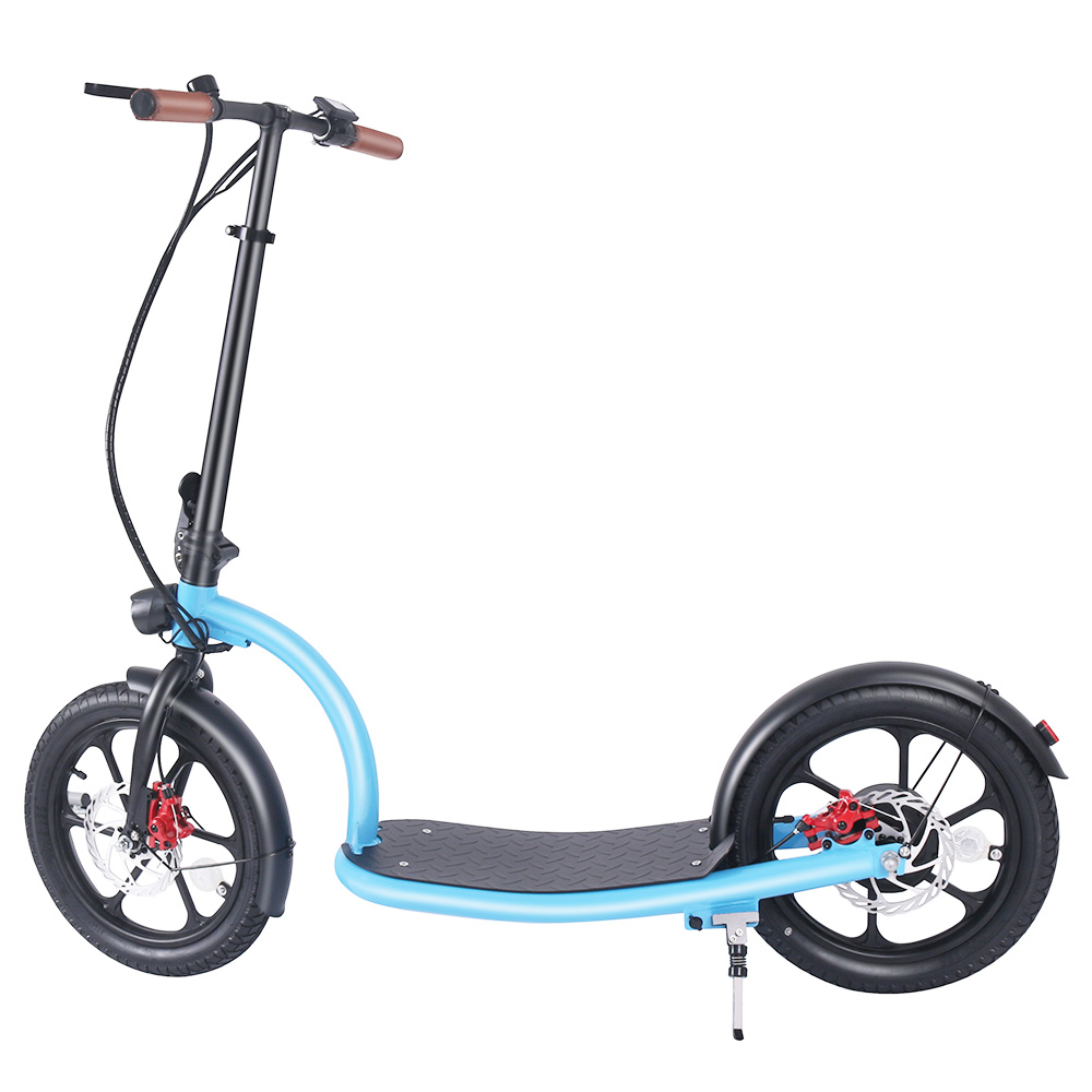 HiBoy VE001 Electric Scooter 16 Inch Tires 350W Motor 36V 10Ah Battery 30km/h Max Speed 60km Range 100kg Max Load - Blue HiBoy VE001 Electric Scooter 16 Inch Tires 350W Motor 36V 10Ah Battery 30km/h Max Speed 60km Range 100kg Max Load - Blue -rockbros-shop HiBoy VE001 Electric Scooter 350W Motor 500044 0