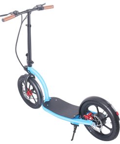 HiBoy VE001 Electric Scooter 16 Inch Tires 350W Motor 36V 10Ah Battery 30km/h Max Speed 60km Range 100kg Max Load - Blue 4 HiBoy VE001 Electric Scooter 16 Inch Tires 350W Motor 36V 10Ah Battery 30km/h Max Speed 60km Range 100kg Max Load - Blue -rockbros-shop HiBoy VE001 Electric Scooter 350W Motor 500044 2