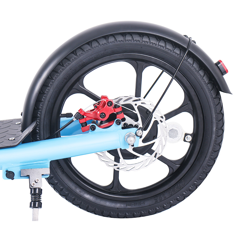 HiBoy VE001 Electric Scooter 16 Inch Tires 350W Motor 36V 10Ah Battery 30km/h Max Speed 60km Range 100kg Max Load - Blue HiBoy VE001 Electric Scooter 16 Inch Tires 350W Motor 36V 10Ah Battery 30km/h Max Speed 60km Range 100kg Max Load - Blue -rockbros-shop HiBoy VE001 Electric Scooter 350W Motor 500044 5