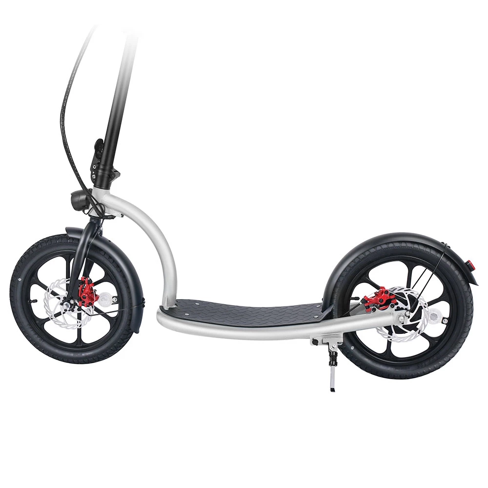 HiBoy VE001 Electric Scooter 16 Inch 350W Motor 36V 10Ah Battery 30km/h Max Speed 60km Range 100kg Max Load - Silver 6 HiBoy VE001 Electric Scooter 16 Inch 350W Motor 36V 10Ah Battery 30km/h Max Speed 60km Range 100kg Max Load - Silver - Image 4