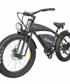 Hidoes B3 Electric Mountain Bike 26*4.0 Inch Off-Road Fat Tires 1200W Brushless Motor 60Km/h Max Speed 48V 17.5Ah Battery For 50-60KM Mileage 7-Speed Transmission System -rockbros-shop Hidoes B3 Electic Bike 1200W Brushless Motor 518296 1