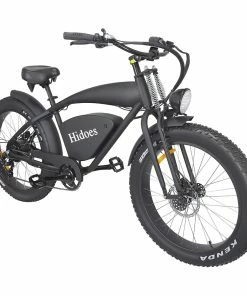 Hidoes B3 Electric Mountain Bike 26*4.0 Inch Off-Road Fat Tires 1200W Brushless Motor 60Km/h Max Speed 48V 17.5Ah Battery For 50-60KM Mileage 7-Speed Transmission System