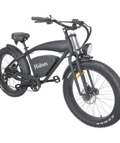 Hidoes B3 Electric Mountain Bike 26*4.0 Inch Off-Road Fat Tires 1200W Brushless Motor 25Km/h Max Speed 48V 17.5Ah Battery For 50-60KM Mileage -rockbros-shop Hidoes B3 Electric Bike 1200W Brushless Motor EU 518649 2