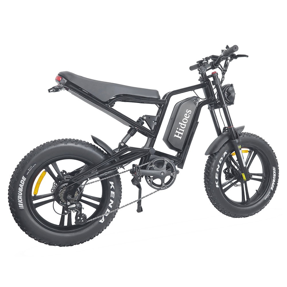 Hidoes B6 All-terrain Electric Bike 20 Inch Off-road Fat Tire, 1200W High Speed Motor 60Km/h Max Speed 48V 17.5Ah Battery Dual Oil Disc Brakes Hidoes B6 All-terrain Electric Bike 20 Inch Off-road Fat Tire, 1200W High Speed Motor 60Km/h Max Speed 48V 17.5Ah Battery Dual Oil Disc Brakes -rockbros-shop Hidoes B6 All terrain Electric Bike 20 Off road Tire 518650 2