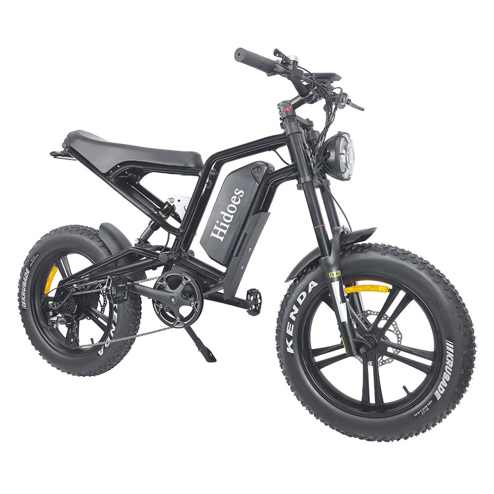 Hidoes B6 All-terrain Electric Bike 20 Inch Off-road Fat Tire, 1200W High Speed Motor 60Km/h Max Speed 48V 17.5Ah Battery Dual Oil Disc Brakes Hidoes B6 All-terrain Electric Bike 20 Inch Off-road Fat Tire, 1200W High Speed Motor 60Km/h Max Speed 48V 17.5Ah Battery Dual Oil Disc Brakes -rockbros-shop Hidoes B6 All terrain Electric Bike 20 Off road Tire 518651 1