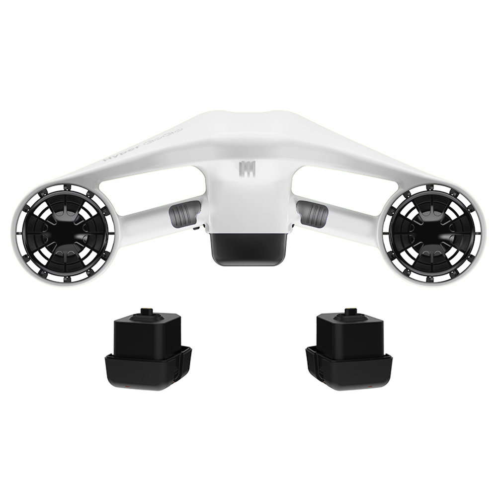 Hypergogo Manta S 2 Batteries Sea Scooter Portable and Lightweight Water Cruiser Sports Enthusiasts Diver Propulsion - White Asiwo Hypergogo Manta S 2 Batteries Sea Scooter Portable And Lightweight Water Cruiser Sports Enthusiasts Diver Propulsion - White -rockbros-shop Hypergogo Manta S 2 Batteries Sea Scooter White 513804 1