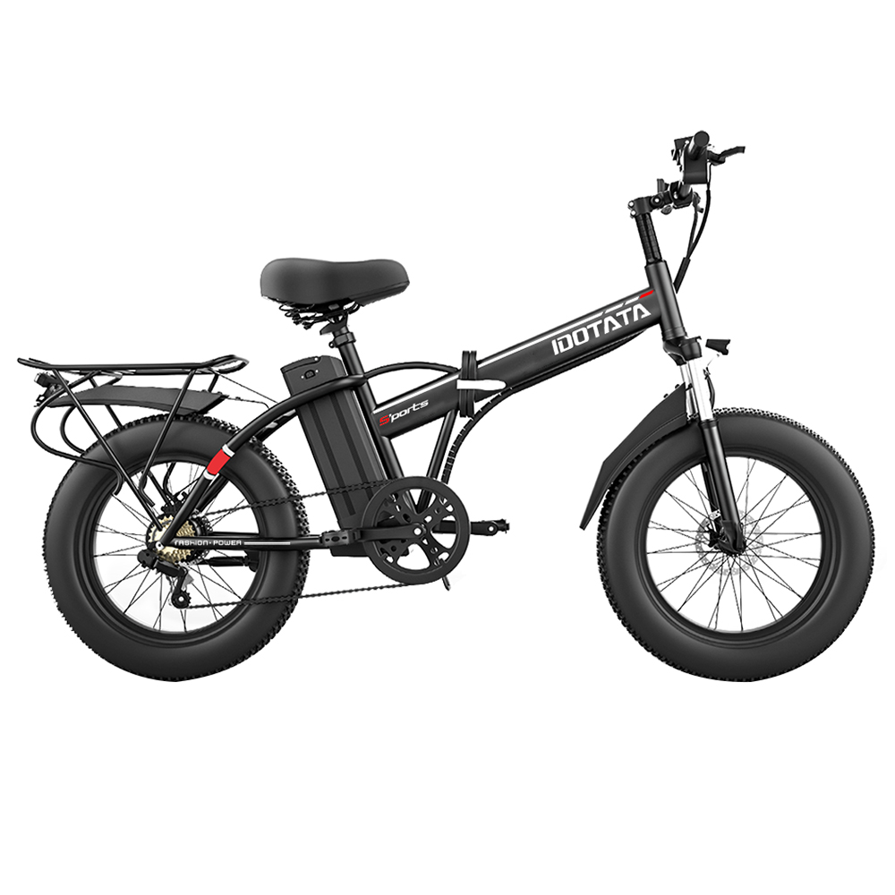 IDOTATA G20 Pro Electric Bike 20*4.0 Inch Chaoyang Fat Tire 48V 1000W Motor 12.8Ah Battery 45Km/h Max Speed Shimano 7 Speed Gear Mechanical Disc Brake IP54 Waterproof IDOTATA G20 Pro Electric Bike 20*4.0 Inch Chaoyang Fat Tire 48V 1000W Motor 12.8Ah Battery 45Km/h Max Speed Shimano 7 Speed Gear Mechanical Disc Brake IP54 Waterproof -rockbros-shop IDOTATA G20 Pro Electric Bike 518841 0
