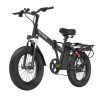IDOTATA G20 Pro Electric Bike 20*4.0 Inch Chaoyang Fat Tire 48V 1000W Motor 12.8Ah Battery 45Km/h Max Speed Shimano 7 Speed Gear Mechanical Disc Brake IP54 Waterproof -rockbros-shop IDOTATA G20 Pro Electric Bike 518841 1