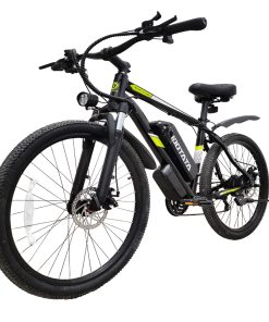 IDOTATA S26-36V Electric Bike 26 Inch Tire 500W Motor 12.8Ah Battery 36Km/h Max Speed, Shimano 21 Speed Gear, 150kg Load