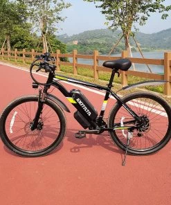 IDOTATA S26-48V Electric Bike 26 Inch Tire 500W Motor 12.8Ah Battery 36Km/h Max Speed, Shimano 21 Speed Gear, 150kg Load -rockbros-shop IDOTATA S26 48V Electric Bike 518843 4