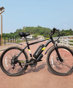 IDOTATA S26-48V Electric Bike 26 Inch Tire 500W Motor 12.8Ah Battery 36Km/h Max Speed, Shimano 21 Speed Gear, 150kg Load -rockbros-shop IDOTATA S26 48V Electric Bike 518844 3