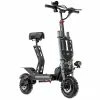 IENYRID ES20 Electric Scooter 11 Inch Off Road Tires 48V 20AH 1200W*2 Dual Motors 55Km/h Top Speed 50-60KM Mileage 150kg Load With Seat -rockbros-shop IENYRID ES20 Electic Scooter 11 Tire 1200W 2 Motors 518102 3