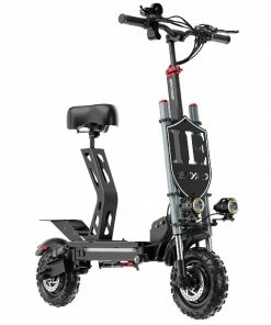 IENYRID ES20 Electric Scooter 11 Inch Off Road Tires 48V 20AH 1200W*2 Dual Motors 55Km/h Top Speed 50-60KM Mileage 150kg Load With Seat -rockbros-shop IENYRID ES20 Electic Scooter 11 Tire 1200W 2 Motors 518103 3