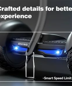 IENYRID K8 Balance Car 10 Inch Off-road Tires 350W*2 Motor 16km/h Top Speed 4Ah Battery For 12km Mileage 80kg Load Black -rockbros-shop IENYRID K8 Balance Car Black 519565 4