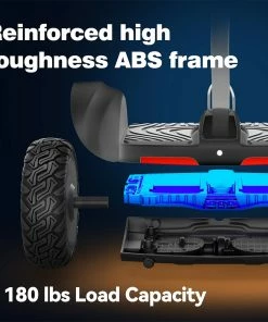 IENYRID K8 Balance Car 10 Inch Off-road Tires 350W*2 Motor 16km/h Top Speed 4Ah Battery For 12km Mileage 80kg Load Black -rockbros-shop IENYRID K8 Balance Car Black 519565 5
