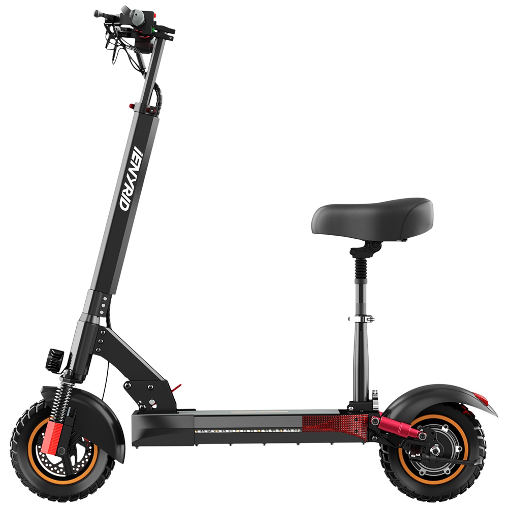 IENYRID M4 Pro S Electric Scooter 10 Inch Off-Road Tires 48V 500W Motor 40-45Km/h Max Speed 16Ah Lithium Battery 40-60KM Range 150KG Max Load Mechanical Disc Brakes with Seat IENYRID M4 Pro S Electric Scooter 10 Inch Off-Road Tires 48V 500W Motor 40-45Km/h Max Speed 16Ah Lithium Battery 40-60KM Range 150KG Max Load Mechanical Disc Brakes With Seat -rockbros-shop IENYRID M4 Pro S Electric Scooter 518587 0