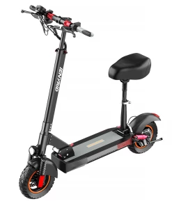 IENYRID M4 Pro S Electric Scooter 10 Inch Off-Road Tires 48V 500W Motor 40-45Km/h Max Speed 16Ah Lithium Battery 40-60KM Range 150KG Max Load Mechanical Disc Brakes With Seat