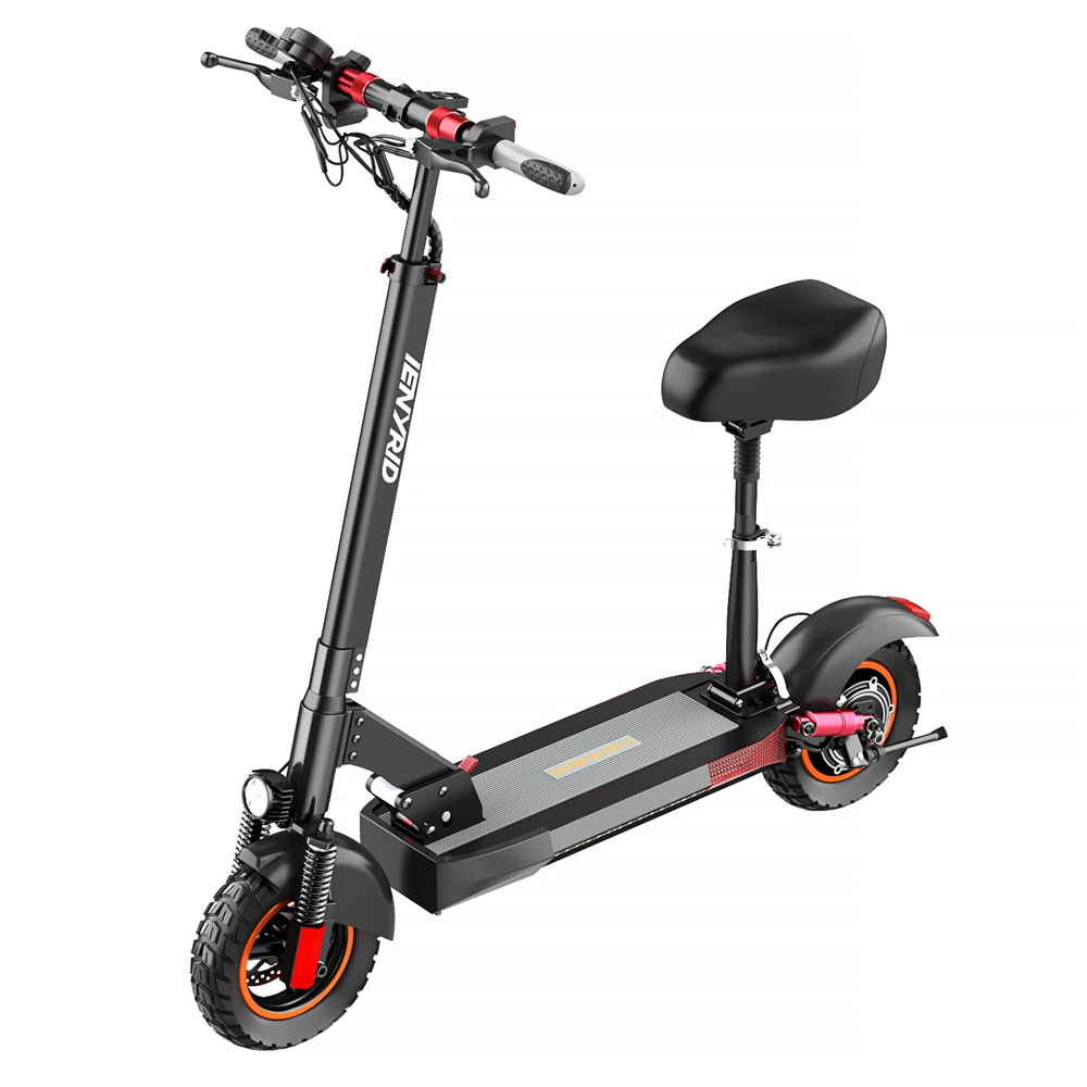 IENYRID M4 Pro S Electric Scooter 10 Inch Off-Road Tires 48V 500W Motor 40-45Km/h Max Speed 16Ah Lithium Battery 40-60KM Range 150KG Max Load Mechanical Disc Brakes with Seat IENYRID M4 Pro S Electric Scooter 10 Inch Off-Road Tires 48V 500W Motor 40-45Km/h Max Speed 16Ah Lithium Battery 40-60KM Range 150KG Max Load Mechanical Disc Brakes With Seat -rockbros-shop IENYRID M4 Pro S Electric Scooter 518587 1