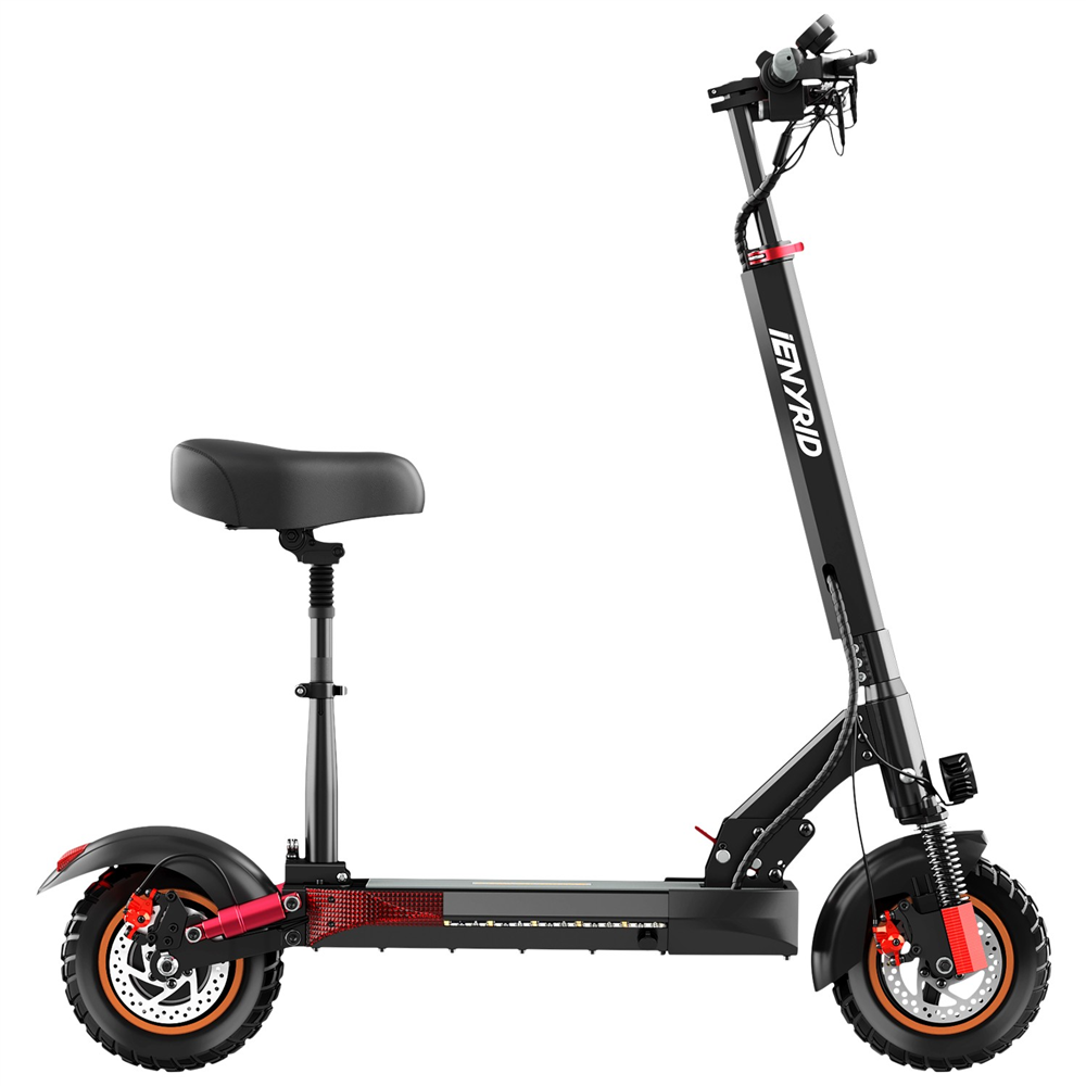 IENYRID M4 Pro S Electric Scooter 10 Inch Off-Road Tires 48V 500W Motor 40-45Km/h Max Speed 16Ah Lithium Battery 40-60KM Range 150KG Max Load Mechanical Disc Brakes with Seat IENYRID M4 Pro S Electric Scooter 10 Inch Off-Road Tires 48V 500W Motor 40-45Km/h Max Speed 16Ah Lithium Battery 40-60KM Range 150KG Max Load Mechanical Disc Brakes With Seat -rockbros-shop IENYRID M4 Pro S Electric Scooter 518587 2