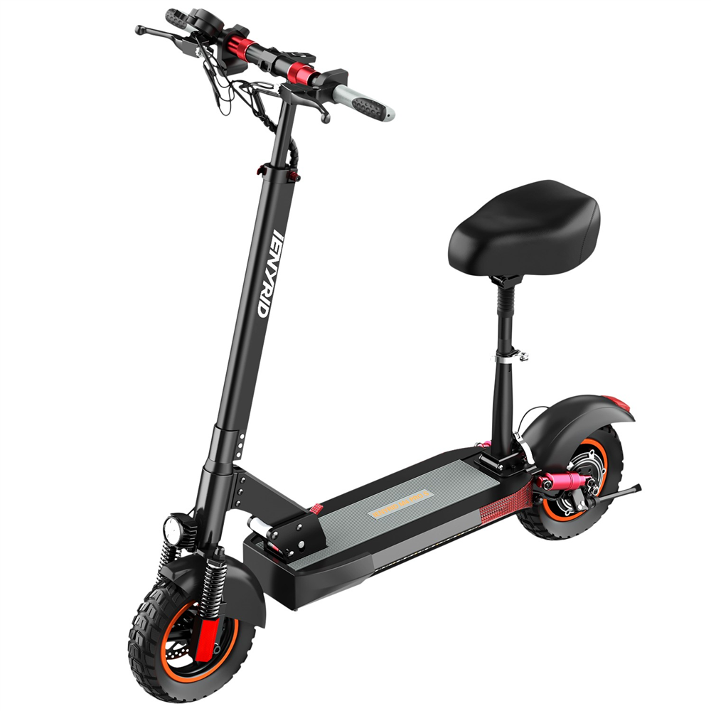 IENYRID M4 Pro S Electric Scooter 10 Inch Off-Road Tires 48V 500W Motor 40-45Km/h Max Speed 16Ah Lithium Battery 40-60KM Range 150KG Max Load Mechanical Disc Brakes with Seat IENYRID M4 Pro S Electric Scooter 10 Inch Off-Road Tires 48V 500W Motor 40-45Km/h Max Speed 16Ah Lithium Battery 40-60KM Range 150KG Max Load Mechanical Disc Brakes With Seat -rockbros-shop IENYRID M4 Pro S Electric Scooter 518587 3